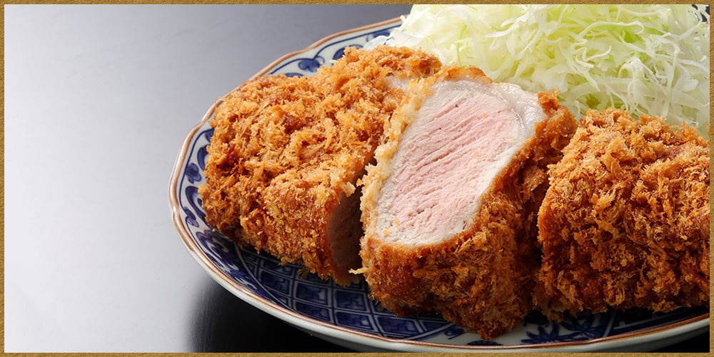 「極厚ロースかつ300g」